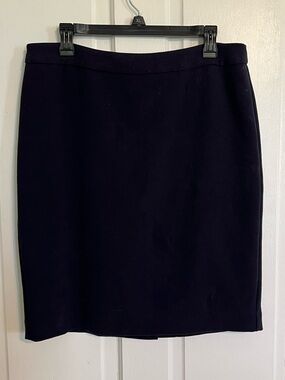 LOFT navy pencil skirt